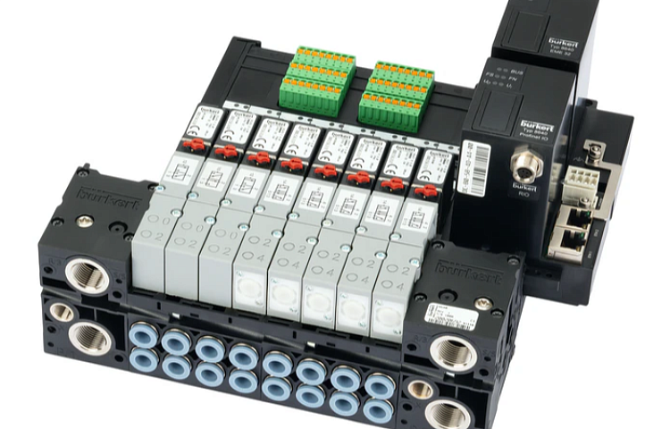 Модульный клапанный блок для пневматики Burkert 8640